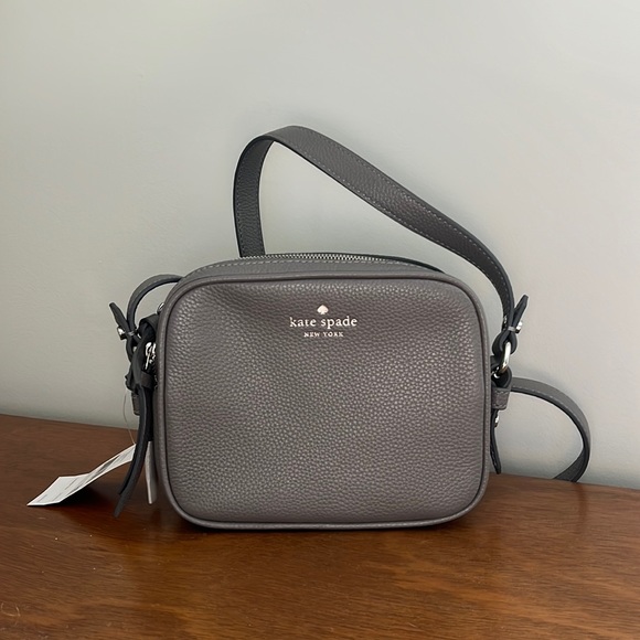 Kate Spade Charcoal Crossbody Bag - Picture 1 of 6